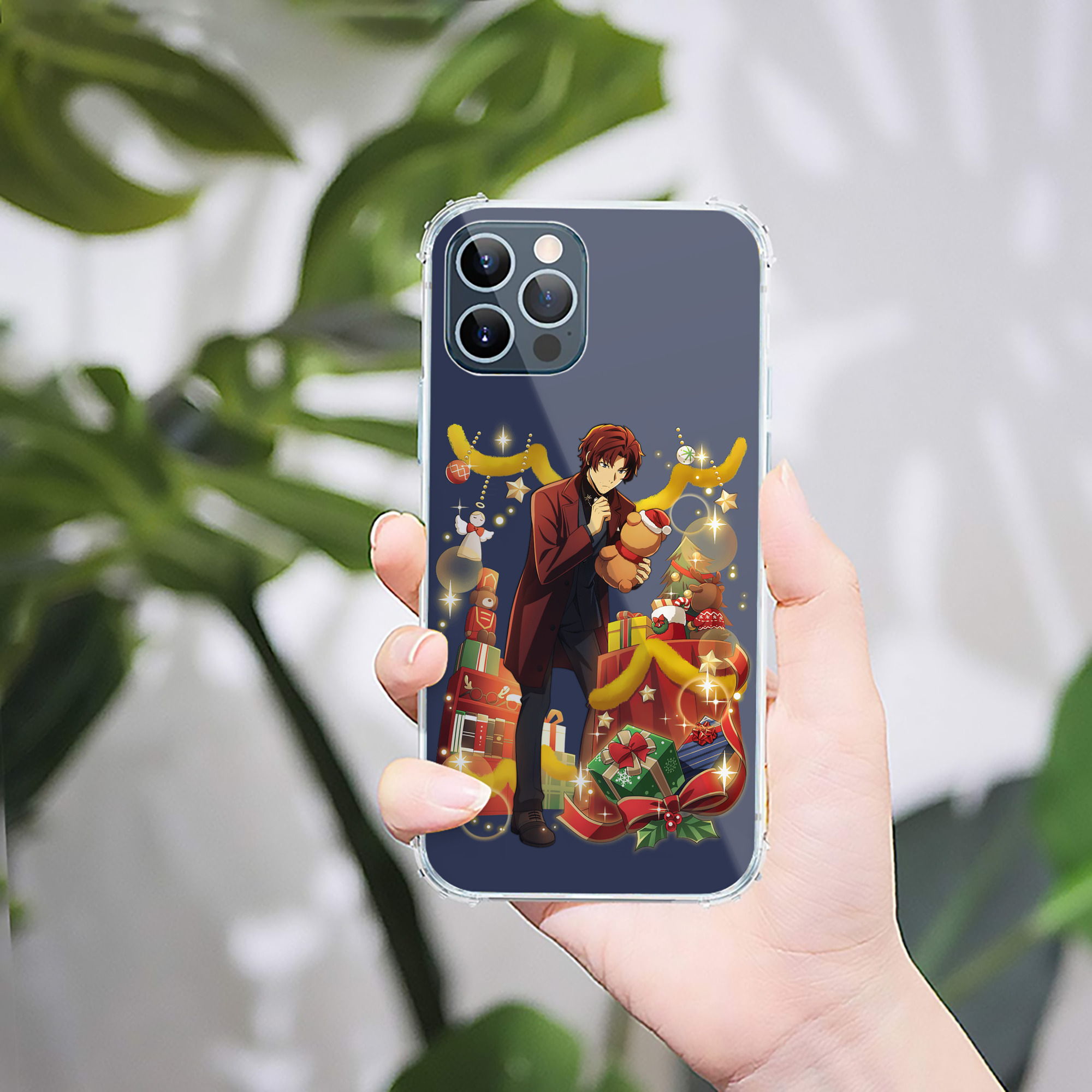 （画像用） 文豪ストレイドッグス Bungo Stray Dogs 【iPhone 12シリーズ対応】透明スマホケース（クリアソフトケース）